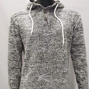 Maglia con cappuccio twisted