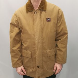 Giubbotto lungo tgM collo in velluto