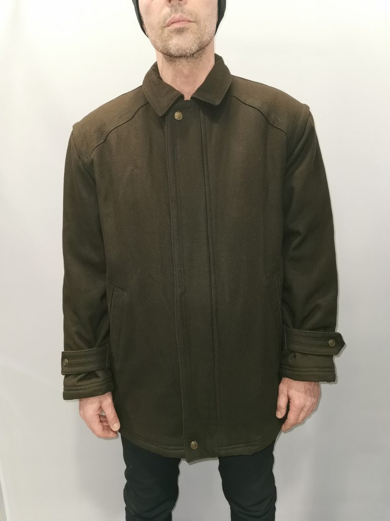 Cappotto tg50 verde scuro