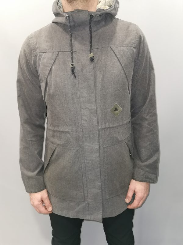 Parka donna tgS grigio