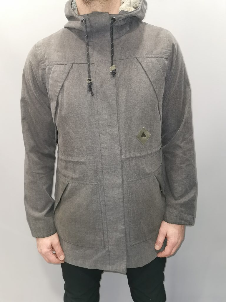 Parka donna tgS grigio