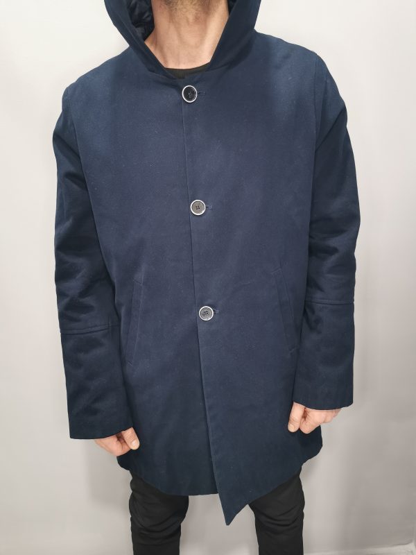 Cappotto con cappuccio