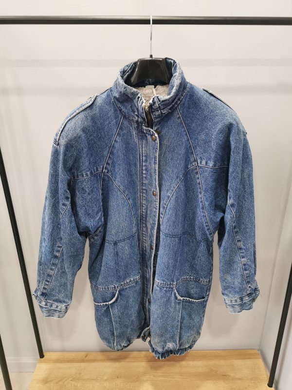 Giubbotto Jeans lungo tgM