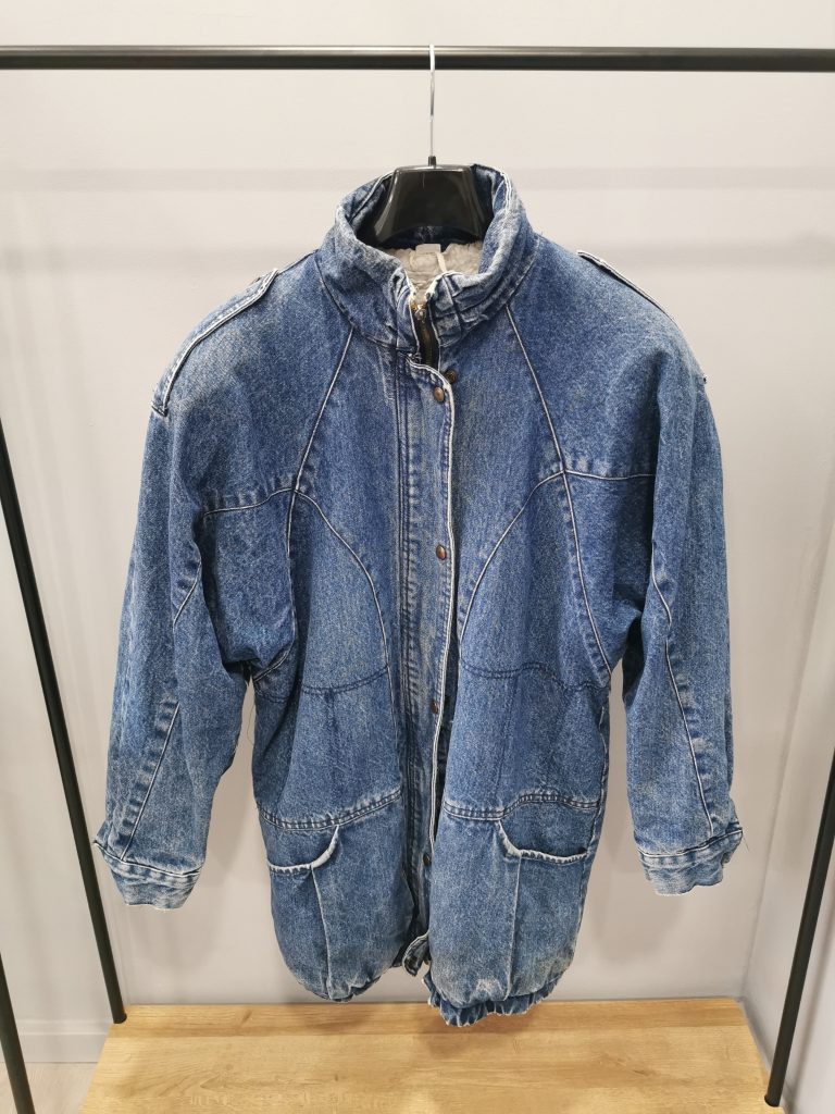 Giubbotto Jeans lungo tgM