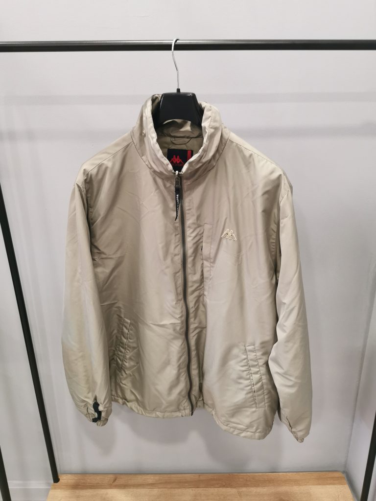 Giubbotto Kappa tgL oversize imbottito beige
