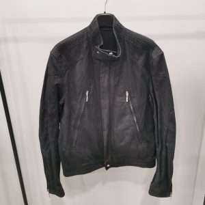 Giubbotto Versace donna tgL 100% cotone nero