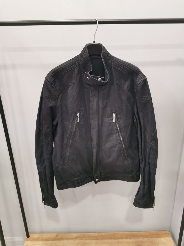 Giubbotto Versace donna tgL 100% cotone nero