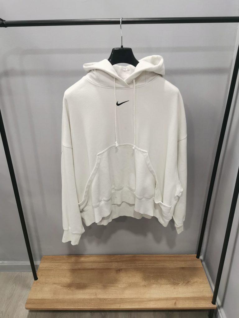Felpa Nike Vintage tgXL boxyfit bianca