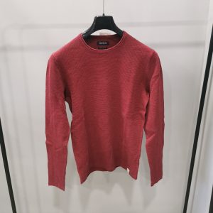 Maglia girocollo rigata tgM bordeaux Stone wash