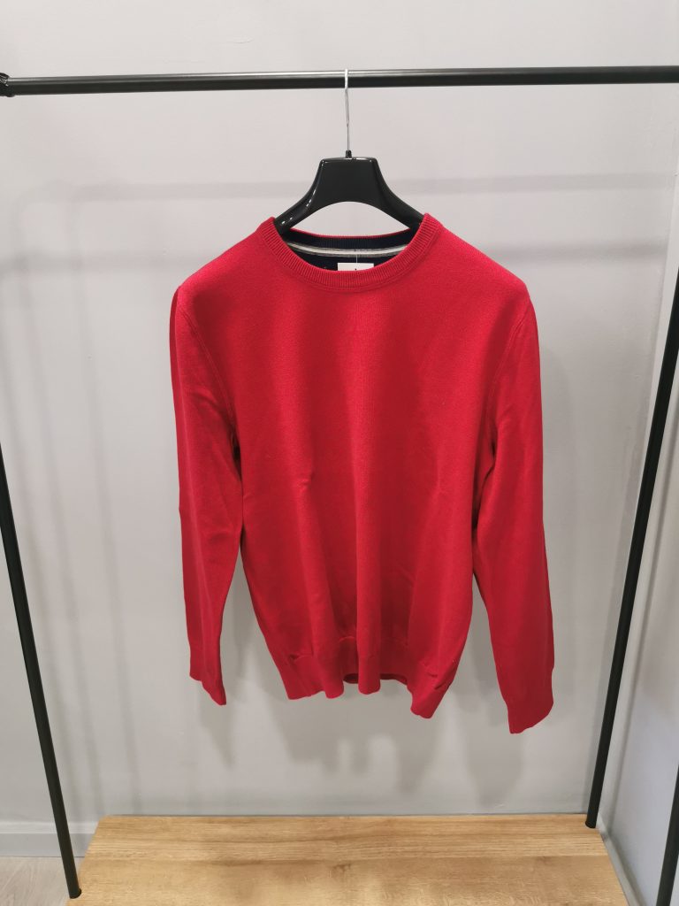 Maglia girocollo tgXL rosso