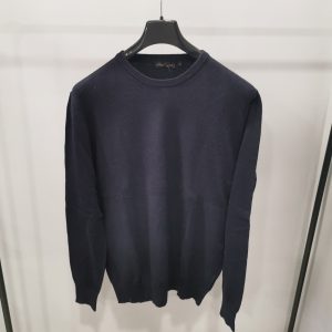 Maglia girocollo tgXL blu