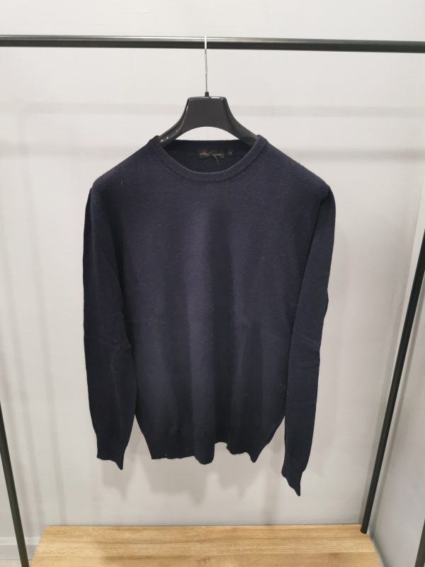 Maglia girocollo tgXL blu